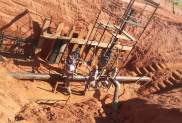 Obras especiais – Trepanação: Furação em carga